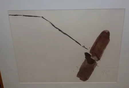 Lithographie Tal Coat - Composition