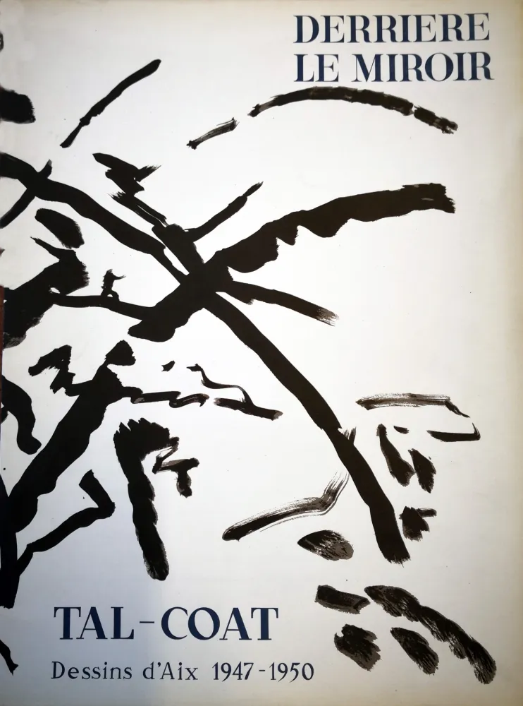 Illustriertes Buch Tal Coat - Derriere le Miroir n. 120