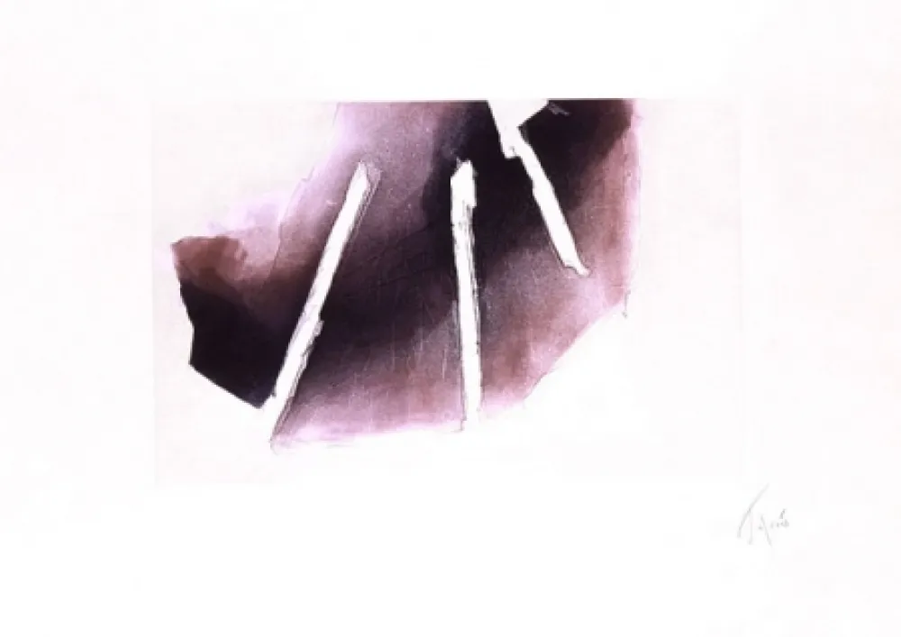 Radierung Und Aquatinta Tal Coat - Et vient la nuit