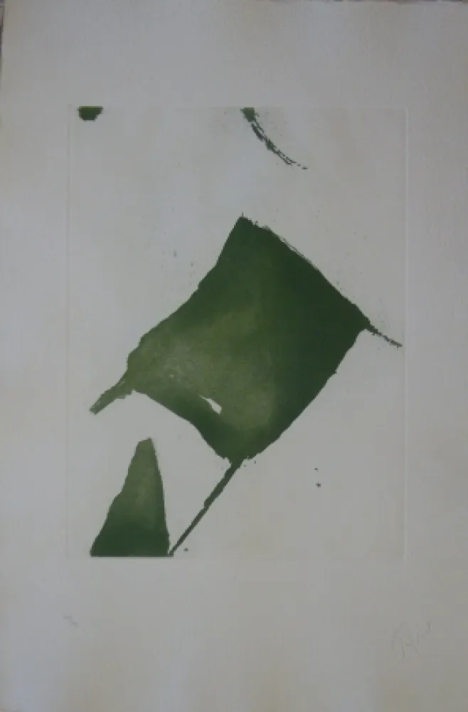 Radierung Und Aquatinta Tal Coat - Planche de l'almanach