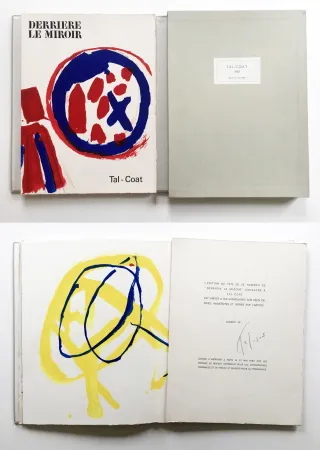 Illustriertes Buch Tal Coat - TAL COAT. DERRIÈRE LE MIROIR N° 131. Mai 1962. TIRAGE DE LUXE SIGNÉ.