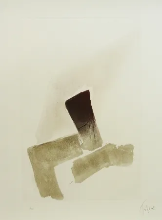 Radierung Und Aquatinta Tal Coat - Telle la hache