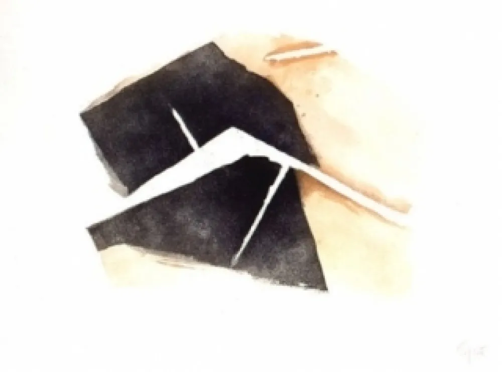 Aquatinta Tal Coat - Terres abreuvées