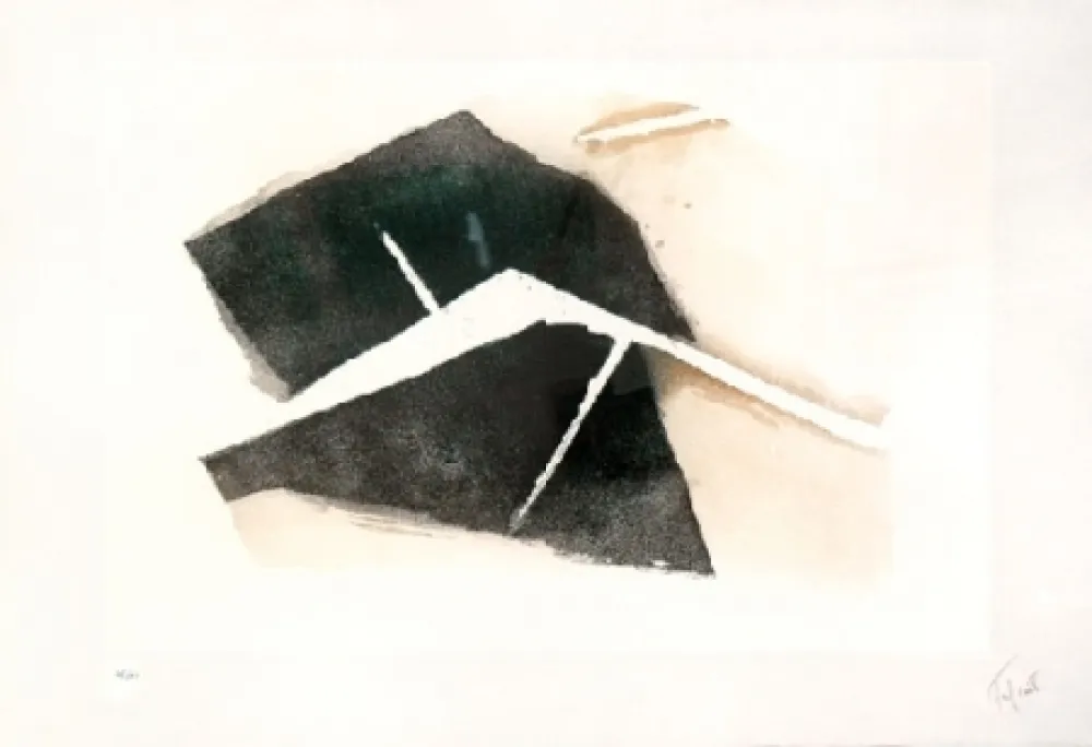 Radierung Und Aquatinta Tal Coat - Terres abreuvées