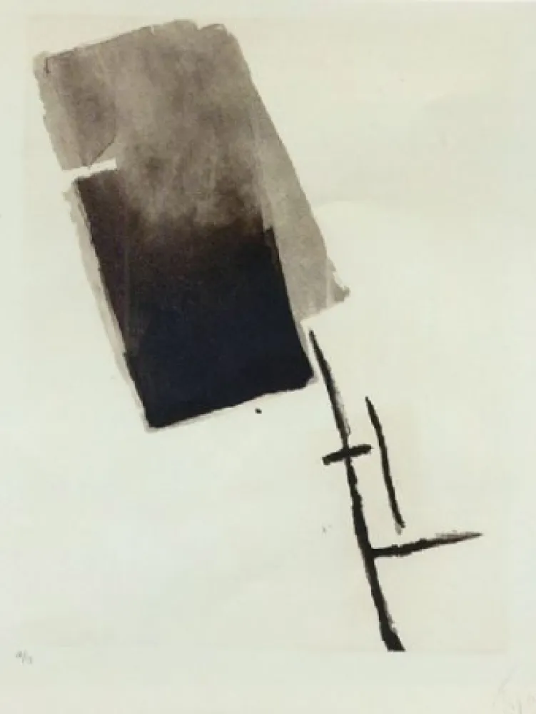 Aquatinta Tal Coat - Tranchant