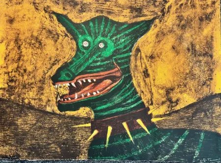 Lithographie Tamayo - Chacal