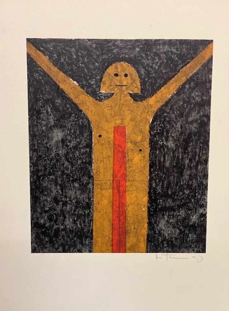 Radierung Tamayo - Hombre