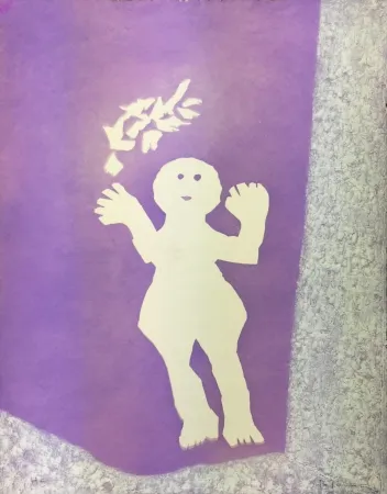 Stich Tamayo - NIÑO CON PAJARO