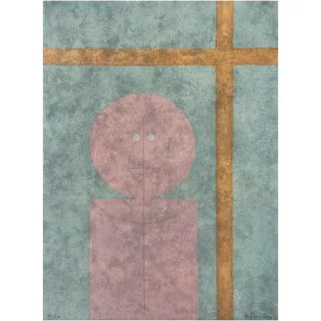 Radierung Tamayo - Personaje en la ventana