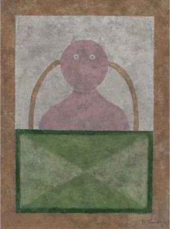 Radierung Und Aquatinta Tamayo - Torso en Rosa