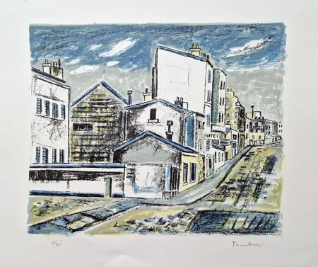 Lithographie Tamburi - Strada Hotel