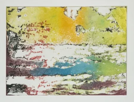 Monotypie Tanguy - Lagune 1