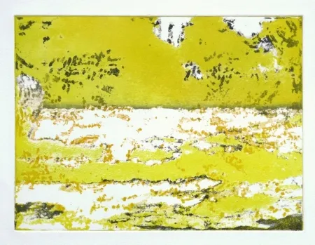 Monotypie Tanguy - Lagune 3