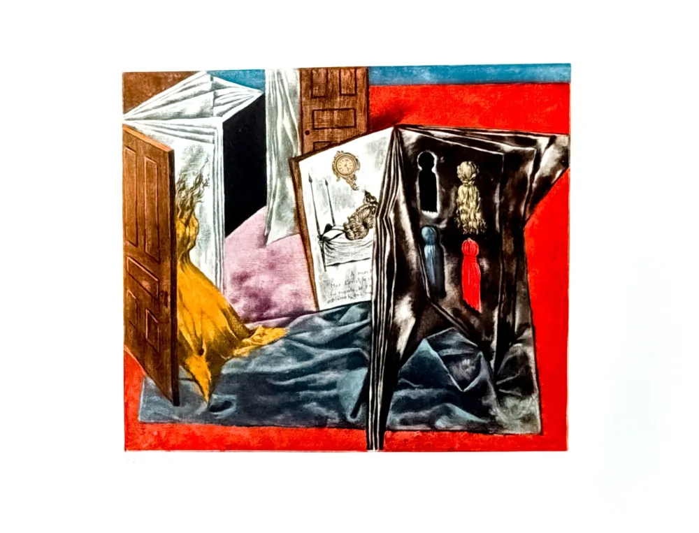 Radierung Und Aquatinta Tanning - Lettre d'Amour