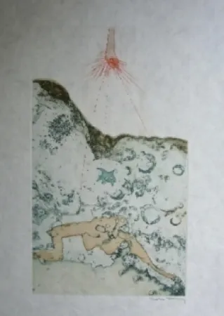 Aquatinta Tanning - Sans titre