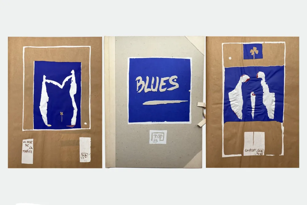 Illustriertes Buch Tanquerel - BLUES. 22 sérigraphies originales (album 1989)