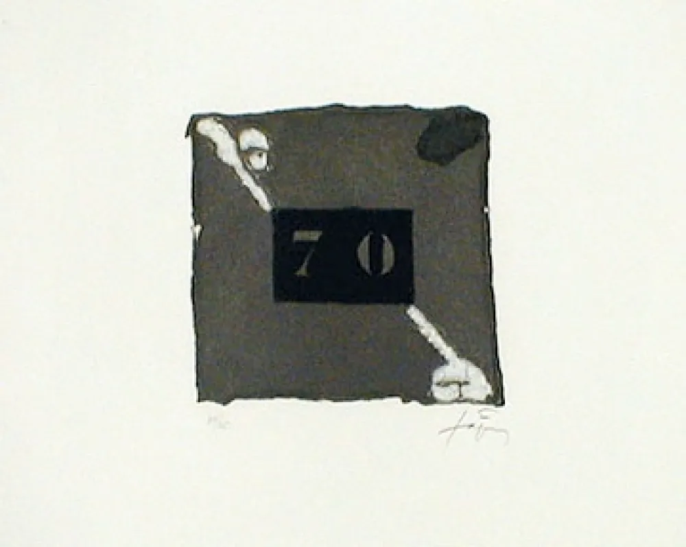 Radierung Tàpies - 70