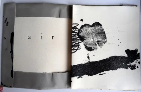 Illustriertes Buch Tàpies - Air - Tàpies André du Bouchet - Maeght