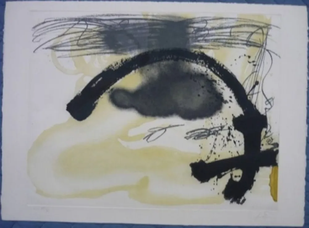 Radierung Und Aquatinta Tàpies - Arc i Creu