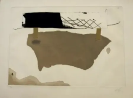 Radierung Tàpies - Cartró