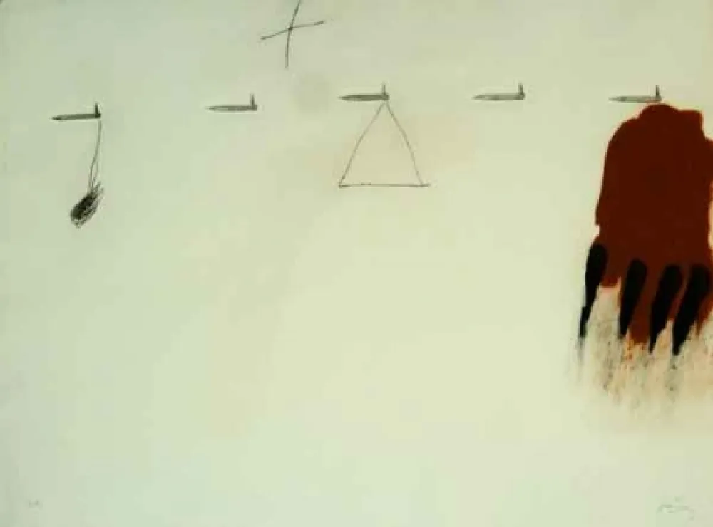 Radierung Tàpies - CLAUS I DITADES