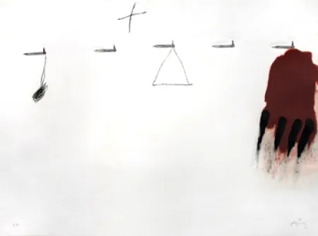 Stich Tàpies - Claus i ditades	