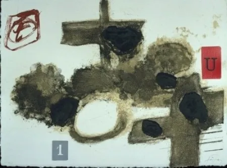 Radierung Tàpies - Cremades