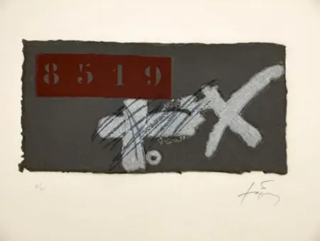 Radierung Tàpies - CREU I ICS