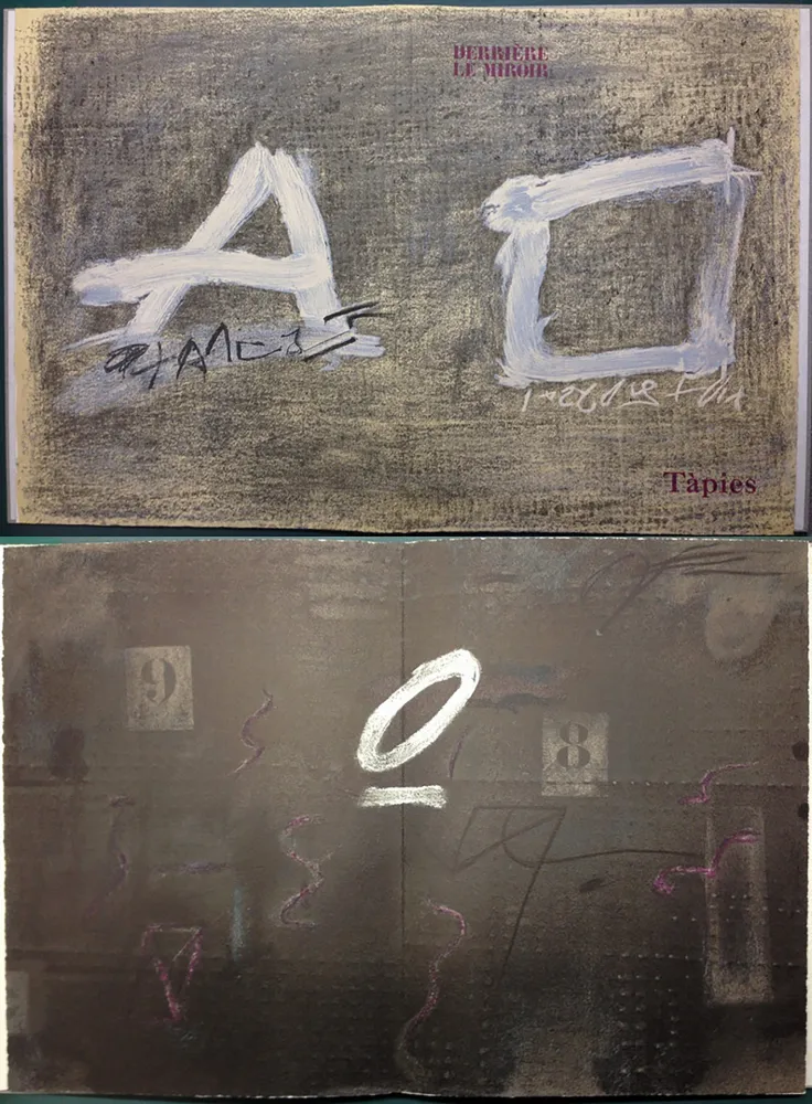 Illustriertes Buch Tàpies - DERRIÈRE LE MIROIR N° 234. TAPIES. Mai 1979.