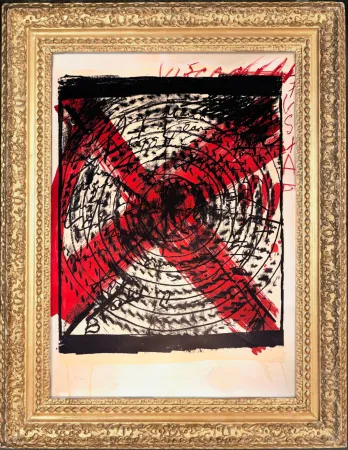 Lithographie Tàpies - Diana