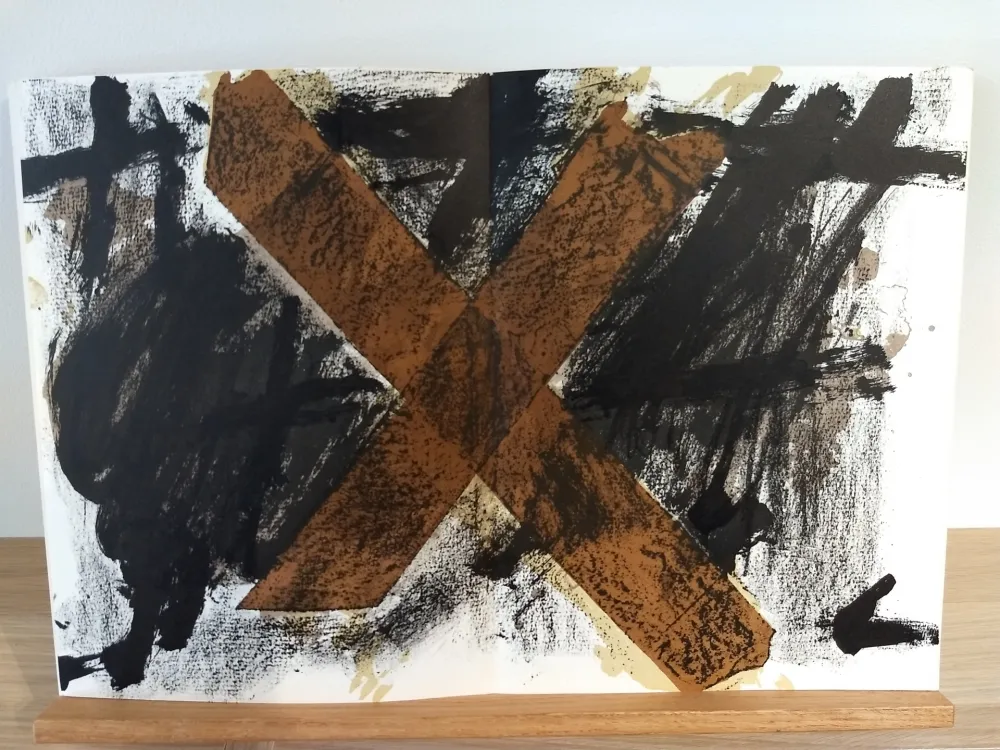 Illustriertes Buch Tàpies - DLM200