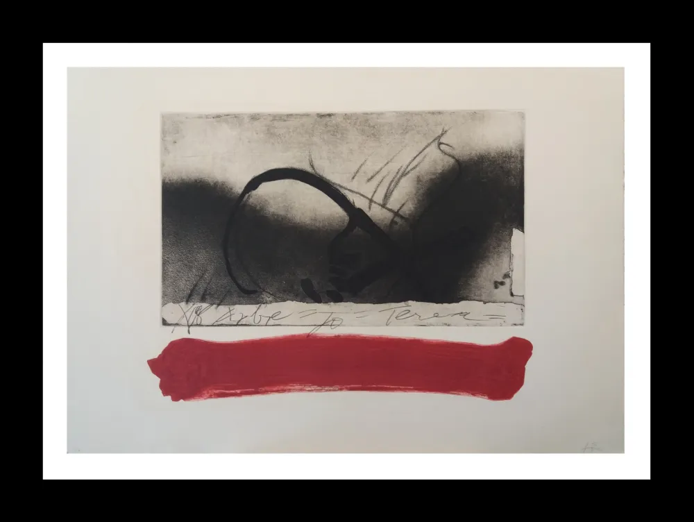 Radierung Und Aquatinta Tàpies - Ecuacion