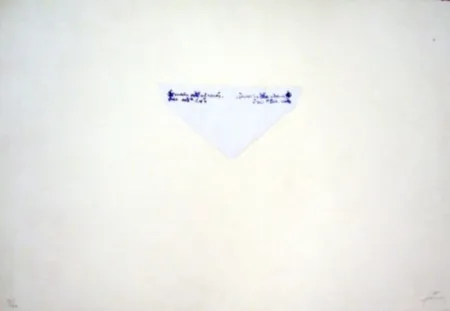 Lithographie Tàpies - EL PA A LA BARCA