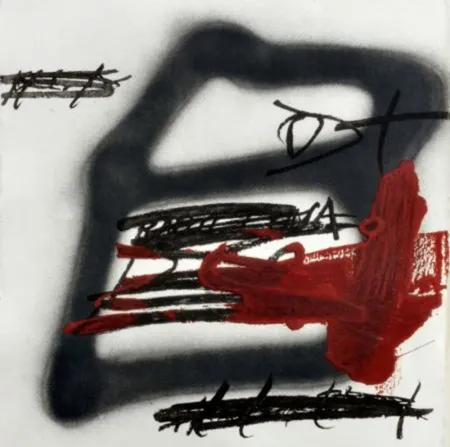 Stich Tàpies - Forma ombrejada