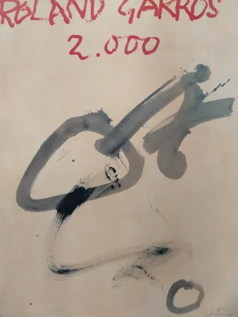 Lithographie Tàpies - Garros