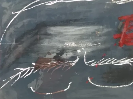 Lithographie Tàpies - Hommage a Picasso