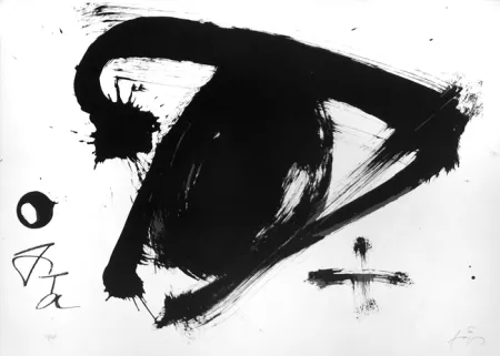 Lithographie Tàpies - JO  BARCELONA 