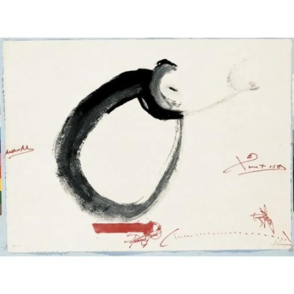 Stich Tàpies - Lletra O