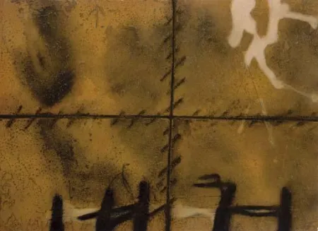 Stich Tàpies - Matière