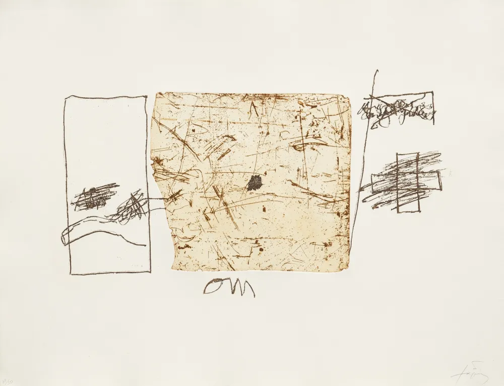 Stich Tàpies - Om 