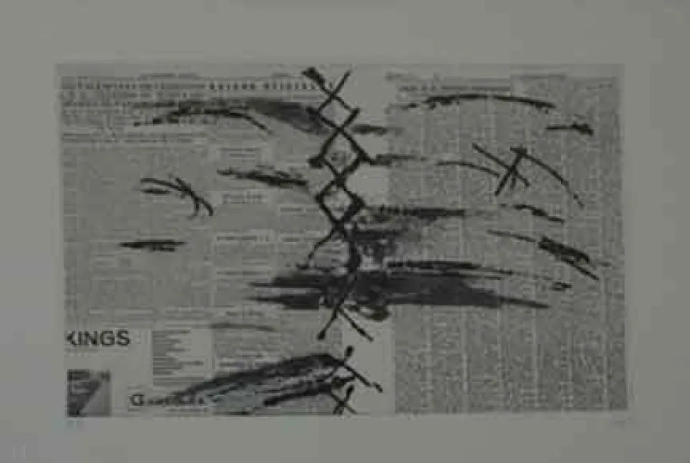 Radierung Tàpies - PAPIER JOURNAL