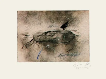 Stich Tàpies - Petjada i Signatures 