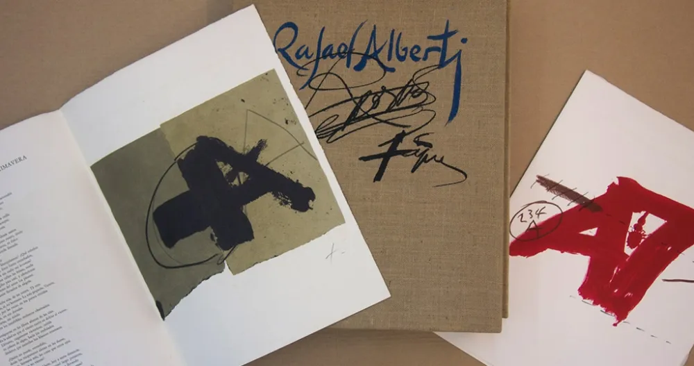 Illustriertes Buch Tàpies - Retornos De Lo Vivo Lejano - Tàpies / Alberti