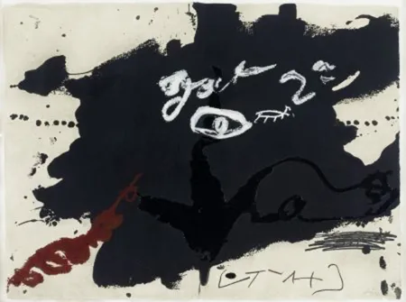 Stich Tàpies - Roig i negre 1