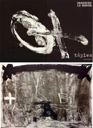 Illustriertes Buch Tàpies - TÀPIES. Monotypes . Derrière le Miroir n° 210. Juin 1974
