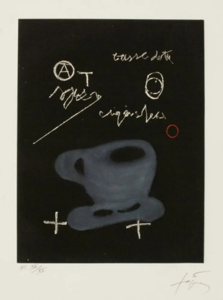 Stich Tàpies - Tasse (Cup)