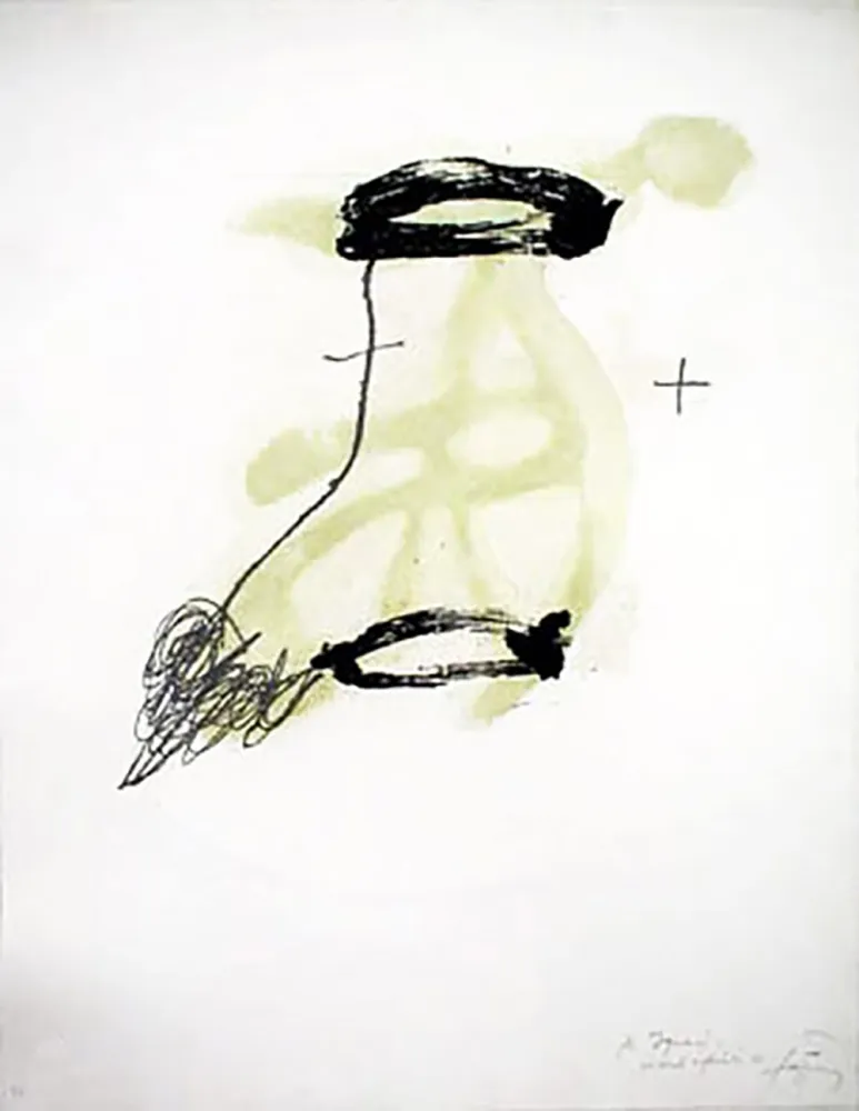 Stich Tàpies - Un Fragment De Statue