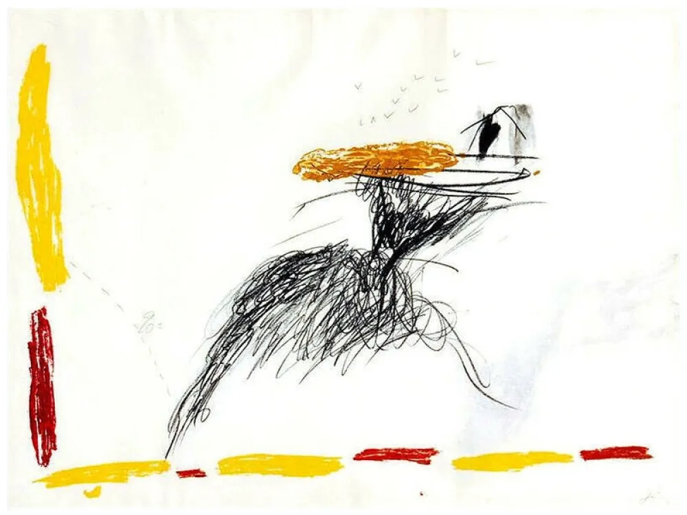 Stich Tàpies - Untitled