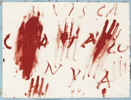 Stich Tàpies - Visca Catalunya 