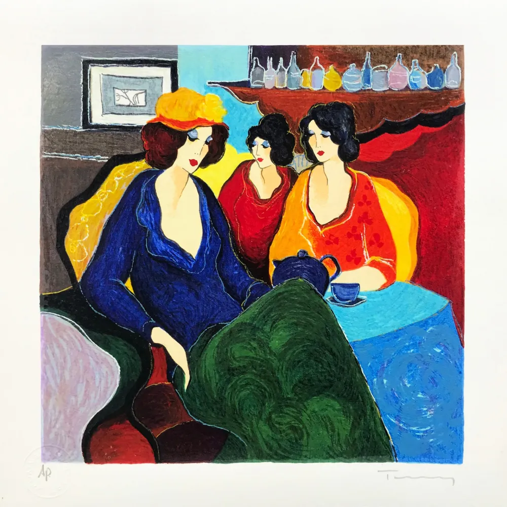 Siebdruck Tarkay - MEMORY II